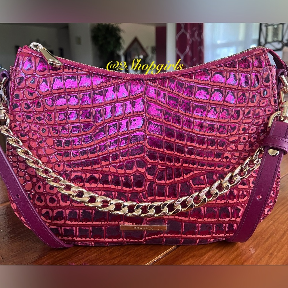 NWT Modern Shayna POMEGRANATE AMALTHEA Shoulder/Crossbody Bag - Picture 3 of 15